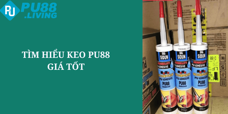 Thông tin về keo pu88 giá tốt